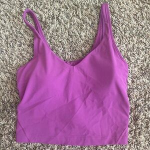 Lululemon Align Tank Sz 6 Vivid Plum